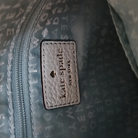 KATE SPADE Mint Carmina Elliot Place Satchel Leather Bag - Picture 13 of 15